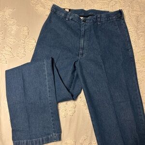 Haggar Men's Relaxed Fit Blue Jeans - NWT, 32W X 32L